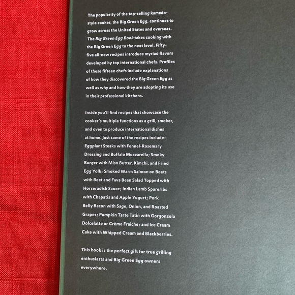 Kitchen The Big Green Egg Book Cooking On The Big Green Egg Vol 2